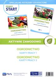 Pewny start Aktywni zawodowo Ogrodnictwo Karty pracy 1 Ogrodnictwo Karty pracy 2 Pakiet. Autor: Joanna Hryń, Anna Minkiewicz, Rapiej Krtystyna. Dadada.pl Okładka książki Pewny start Aktywni zawodowo Ogrodnictwo Karty pracy 1 Ogrodnictwo Karty pracy 2 Pakiet