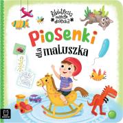 Piosenki dla maluszka. Autor: Sylwia Kajdana. Dadada.pl Okładka książki Piosenki dla maluszka