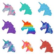 Opakowanie Pop It mozaika Jednorożec