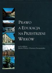 Okładka książki Prawo a edukacja na przestrzeni wieków