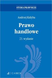 Okładka książki Prawo handlowe Studia prawnicze