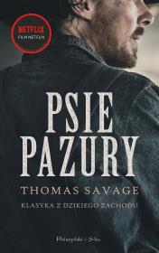 Psie pazury. Autor: Thomas Savage, Magdalena Koziej. Dadada.pl Okładka książki Psie pazury