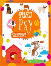 Okładka książki Psy. Zeszyt zabaw