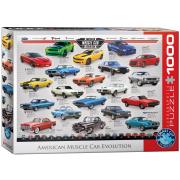 Opakowanie Puzzle 1000 American Muscle Car Evolution 6000-0682