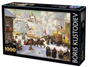 Opakowanie Puzzle 1000 Kustodiev, Maslenica