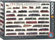 Opakowanie Puzzle 1000 Steam Locomotives 6000-0090