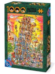 Opakowanie Puzzle 1000 Szaleństwo budowa Stonehenge