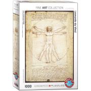 Opakowanie Puzzle 1000 The Vitruvian Man 6000-5098