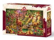 Opakowanie Puzzle 1000 Zaczarowany las
