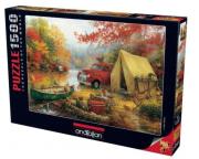 Opakowanie Puzzle 1500 Biwak nad rzeką