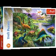 Puzzle 200 Drapieżne dinozaury 13281. Wydawca: Trefl PAP. Dadada.pl Opakowanie Puzzle 200 Drapieżne dinozaury 13281