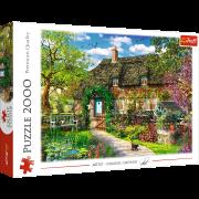 Puzzle 2000 Wiejska chatka 27122. Wydawca: Trefl PAP. Dadada.pl Opakowanie Puzzle 2000 Wiejska chatka 27122