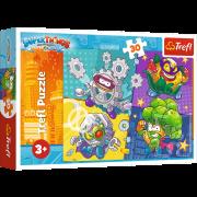 Opakowanie Puzzle 30 Superbohaterowie 18278