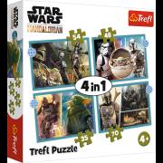 Opakowanie Puzzle 4w1 Mandalorian Star Wars 34397