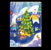 Opakowanie Puzzle 53 ramkowe Zwierzęta na łyżwach DOP300266