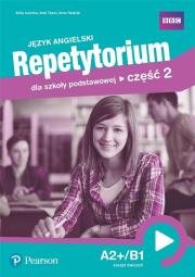 Repetytorium j. ang. A2+/B1 WB PEARSON. Autor: Anita Lewicka, Tkacz Arek, Anna Rzeźnik. Dadada.pl Okładka książki Repetytorium j. ang. A2+/B1 WB PEARSON