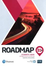 Okładka książki Roadmap B1+ SB + DigitalResources + App PEARSON