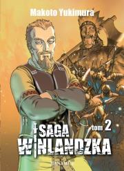Saga winlandzka tom 2. Autor: Yukimura Makoto. Dadada.pl Okładka książki Saga winlandzka tom 2