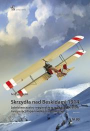 Skrzydła nad Beskidami 1914. Autor: Andrzej Olejko. Dadada.pl Okładka książki Skrzydła nad Beskidami 1914