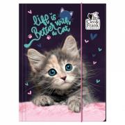 Opakowanie Teczka z gumką A4 Cleo i Frank 30 ( Kot) Derform