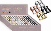 Opakowanie Temperówka metalowa Satin Gold (24szt)