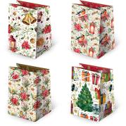 Opakowanie Torebki ozdobne BN T-5L set S-28 Święta farby wodne 10 sztuk