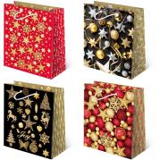 Opakowanie Torebki ozdobne BN T-8L set S-27 Czarno czerwone 10 sztuk