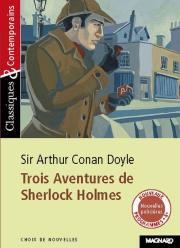 Okładka książki Trois Aventures de Sherlock Holmes