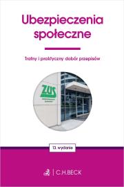 Okładka książki Ubezpieczenia społeczne wyd. 13