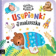 Usypianki dla maluszka. Autor: Sylwia Kajdana. Dadada.pl Okładka książki Usypianki dla maluszka