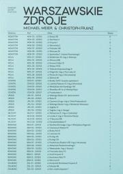 Warszawskie zdroje / Warsaw Water Stations. Autor: Obarska Martyna, Pessel Włodzimierz Karol, Sosnowska Agnieszka. Dadada.pl Okładka książki Warszawskie zdroje / Warsaw Water Stations