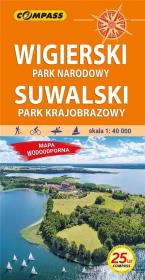 Wigierski Park Narodowy Suwalski Park Krajobrazowy 1:40 000. Autor:   Praca zbiorowa. Dadada.pl Okładka książki Wigierski Park Narodowy Suwalski Park Krajobrazowy 1:40 000