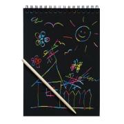 Opakowanie WYDRAPYWANKA TĘCZOWA A5, 8 ARKUSZY