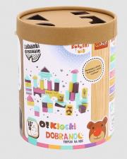 Zabawka drewniana - O!Klocki - Bobaski i Miś TREFL. Wydawca: Trefl. Dadada.pl Opakowanie Zabawka drewniana - O!Klocki - Bobaski i Miś TREFL