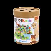 Opakowanie Zabawka drewniana O!Klocki miasto 61503