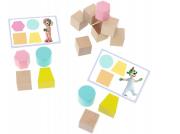 Opakowanie Zabawka drewniana - O!Klocki. Pasowanki TREFL