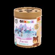 Opakowanie Zabawka drewniana O!Klocki zamek lodowy 61506