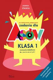 Zadania dla asów. Klasa 1 Matematyka w.2. Autor: Stasica Jadwiga. Dadada.pl Okładka książki Zadania dla asów. Klasa 1 Matematyka w.2