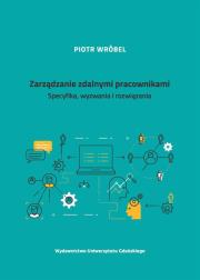 Zarządzanie zdalnymi pracownikami. Autor: ks. Piotr Wróbel. Dadada.pl Okładka książki Zarządzanie zdalnymi pracownikami