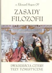 Zasady filozofii. Autor: Edouard Hugon. Dadada.pl Okładka książki Zasady filozofii