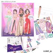 Opakowanie Zestaw Dress me Up z naklejkami Glamour TopModel 11597A