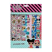 Opakowanie Zestaw Naklejek LOL Surprise