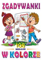 Zgadywanki w kolorze. Autor: Ernest Błędowski. Dadada.pl Okładka książki Zgadywanki w kolorze