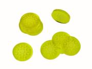 Opakowanie Znaczniki akryl żółte światło okrąg 20x30mm 10szt