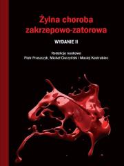 Żylna choroba zakrzepowo-zatorowa. Autor: Pruszczyk Piotr, Ciurzyński Michał, Kostrubiec Maciej. Dadada.pl Okładka książki Żylna choroba zakrzepowo-zatorowa