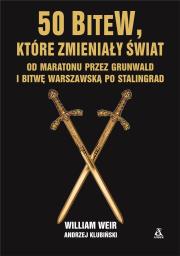 Okładka książki 50 bitew, które zmieniły świat - uszkodzone