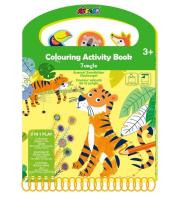 Opakowanie Aksamitna kolorowanka - Tygrys