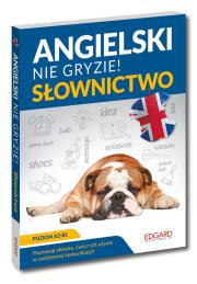 Angielski nie gryzie. Słownictwo. Autor: Magda Jachimiak. Dadada.pl Okładka książki Angielski nie gryzie. Słownictwo