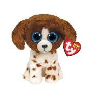 Opakowanie Beanie Boos Muudles - Brązowo-biały pies 15cm
