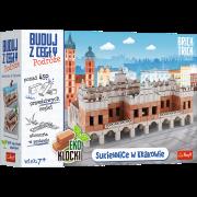 Brick Trick Buduj z cegły Podróże Sukiennice EKO 61549. Wydawca: Trefl PAP. Dadada.pl Opakowanie Brick Trick Buduj z cegły Podróże Sukiennice EKO 61549
